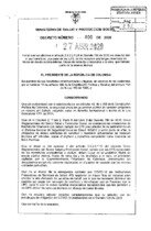 DECRETO ​600 de 2020