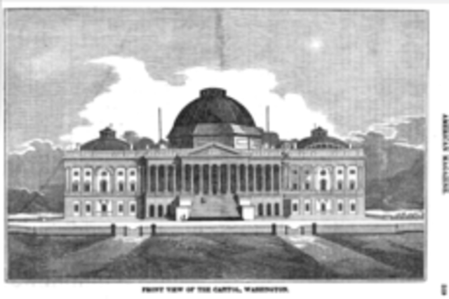 U.S. Capitol begins Rebuilding