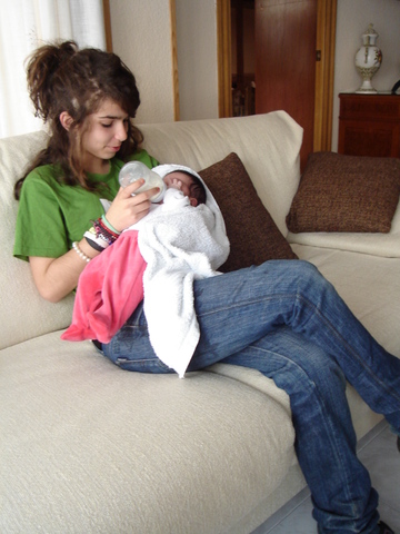 Nacimiento de mi hermana Berta