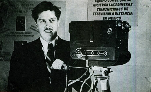 Primera transmisión experimental.