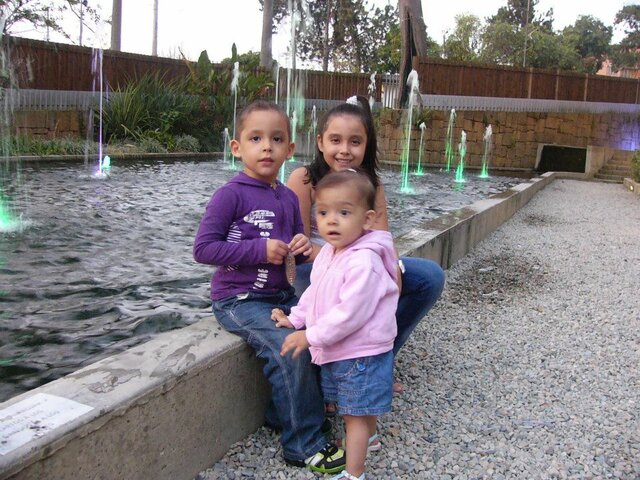 My sister's first trip