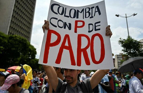 Protestas en el país