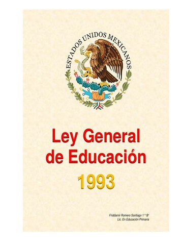 Ley General de Educación