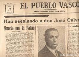 José Calvo Sotelo´s murder