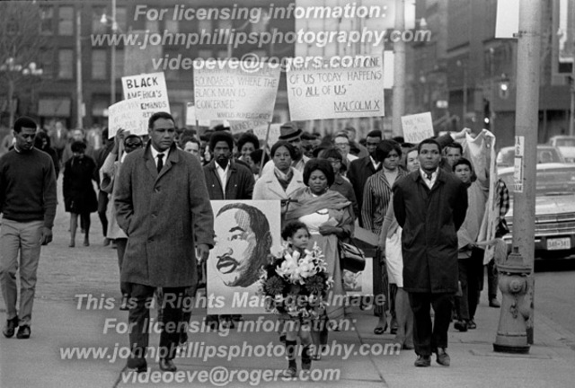 Martin Luther King Jr. assasinated