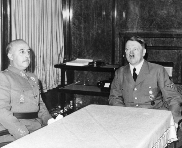 Reunión Franco con Hitler
