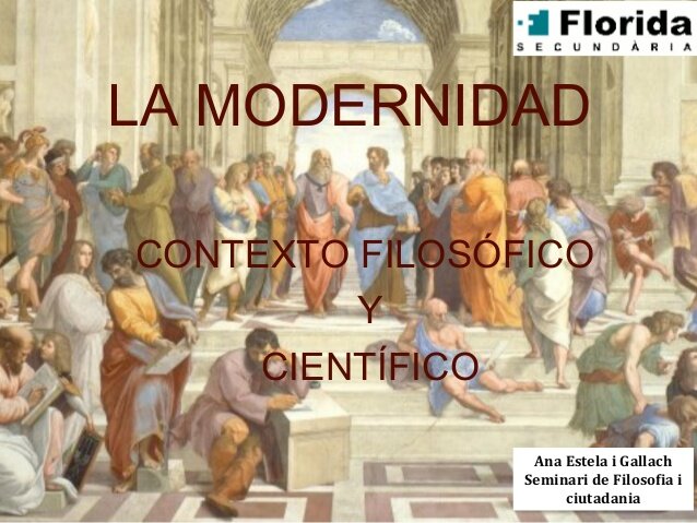 La modernidad Filosófica
