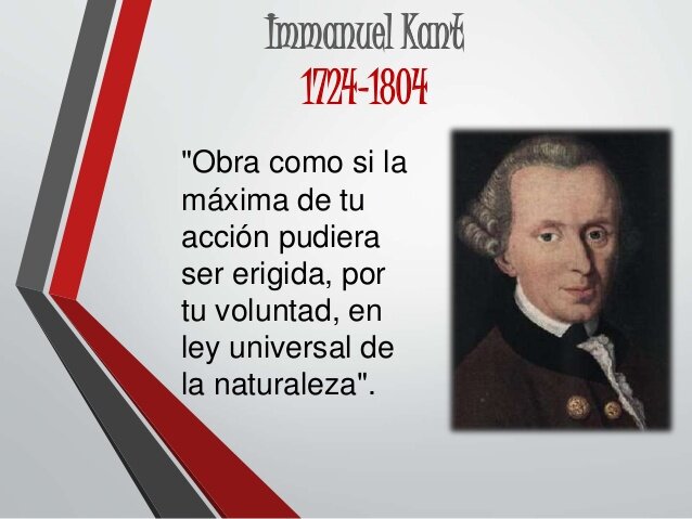 Immanuel Kant 1724 d.C - 1804 d.C