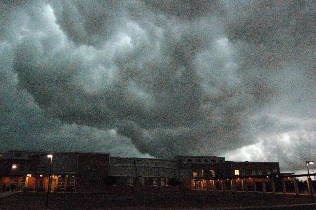 The funnel cloud in San Marcos