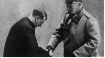 Election of President von Hindenburg