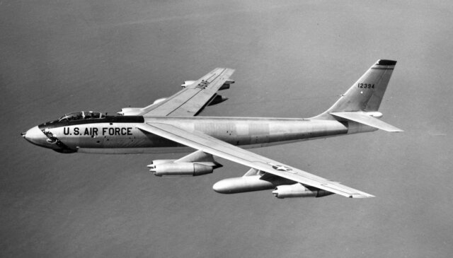 Un B-52 sobrevolaba España
