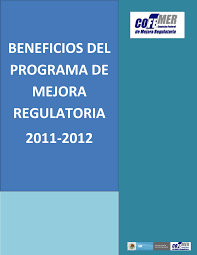 Efectividad de los Programas de Mejora Regulatoria 2011-2012