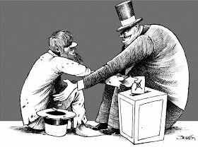 El caciquismo y el falseamiento electoral