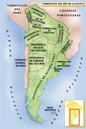 División del Virreinato.