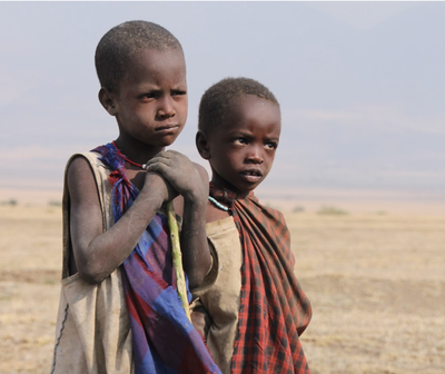 Taken in by a Dinka Group