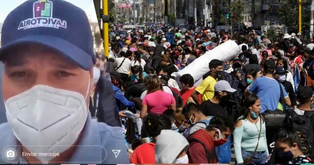 Alta presencia de ambulantes en Gamarra