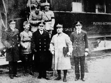 Armistice ending WWI