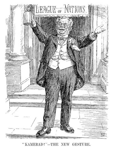 German entrance into League of Nations