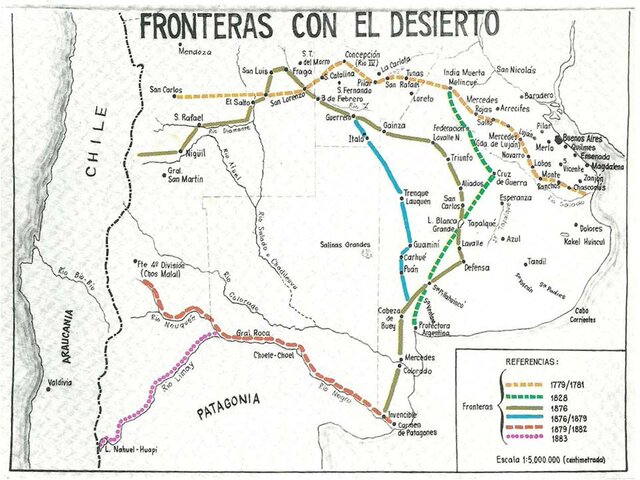 mapa fronteras