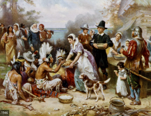 When Thanksgiving was First Celebrated
