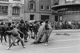 La mayor manifestación estudiantil