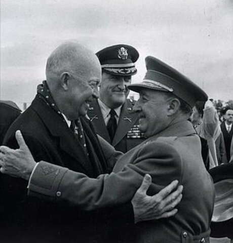 Reunión entre Franco y Eisenhower