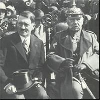 Election of President von Hindenburg