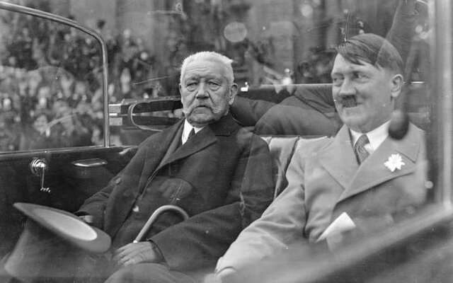 Election of President von Hindenburg