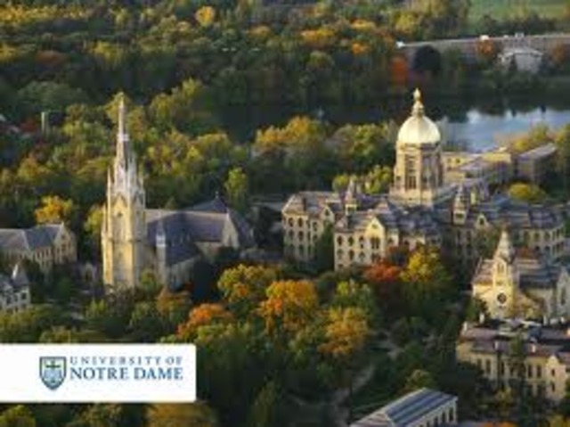 Notre Dame a university