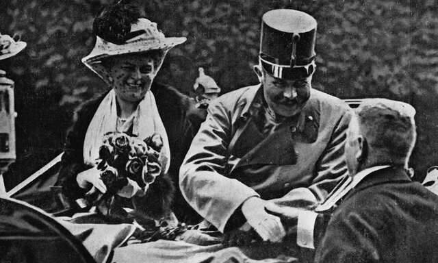 Erzherzog Franz Ferdinand ermordet