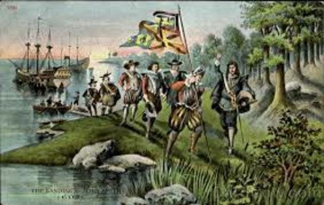 Landing at Jamestown