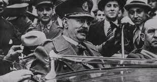 Golpe de estado. Comienzo de la década infame