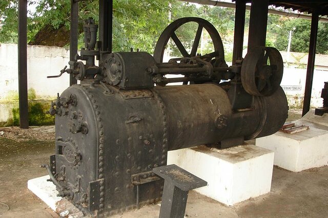 Invención de la máquina de vapor