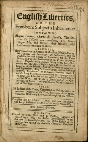 La Ley de Hábeas Corpus