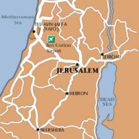 Ignatius Travels to The Holy Land