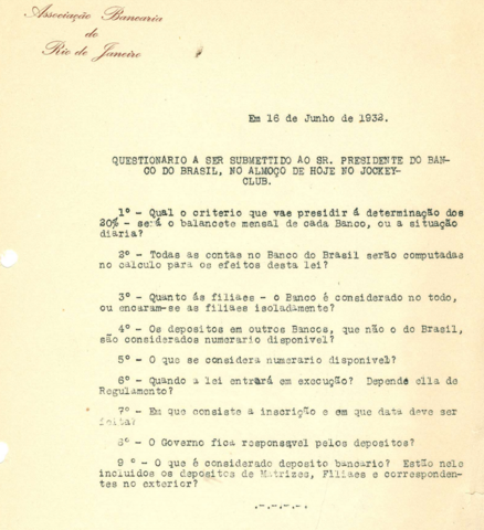 Década de 1930: Realização de almoços semanais da Associação, no restaurante do Jockey Club,  com a presença de figuras notáveis para a capital no período.