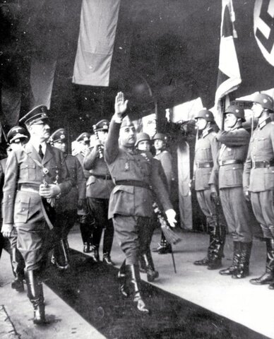 Reunión de Franco y Hitler.