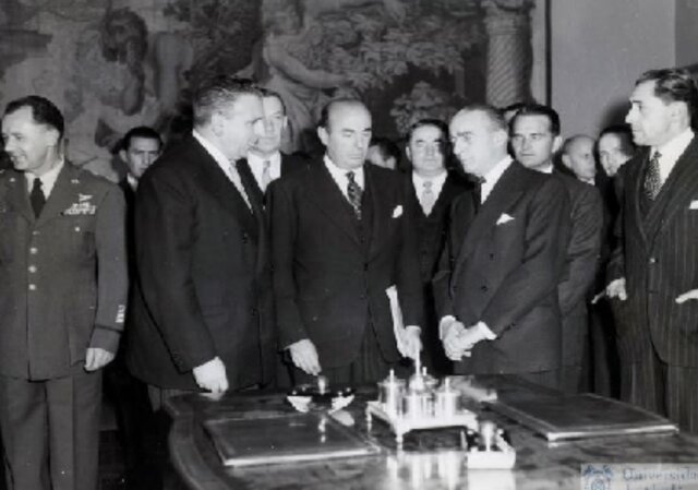 Pactos de Madrid, EE.UU y España.