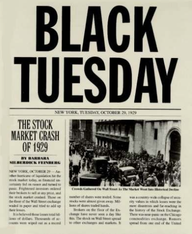 Stock Market Crash | Great Depression