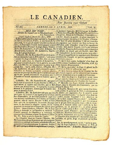 Déclarations d'indépendance du Bas-Canada.