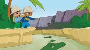 Gilo River and Crocodiles