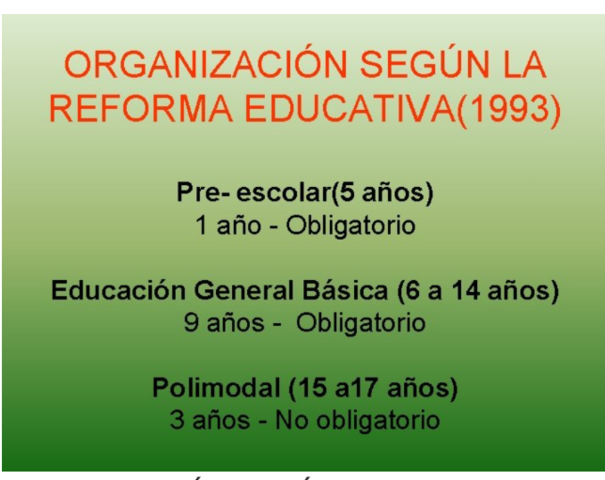 Ley federal de Educación