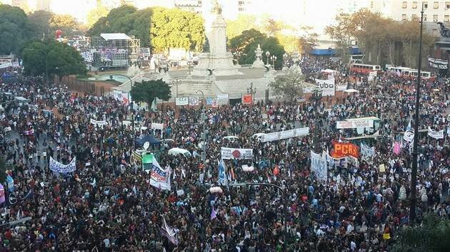 Marcha argentina “Ni una menos”