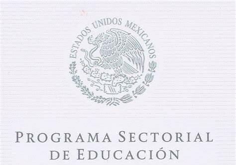 programa sectorial.