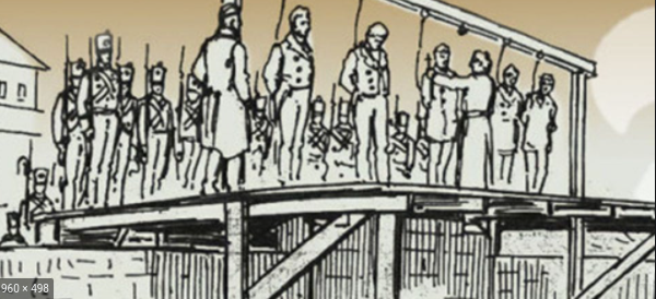 pendaison des Patriotes