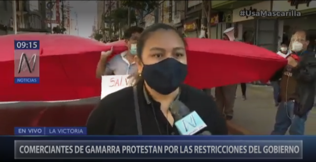 Comerciantes de Gamarra solicitan mayor aforo