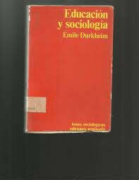 durkheim sociologia de la educacion
