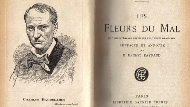 se publica "las flores del mal"