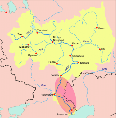 The black death reaches Lower Vogla River