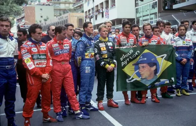 Ayrton Senna and Roland Ratzenberger accident